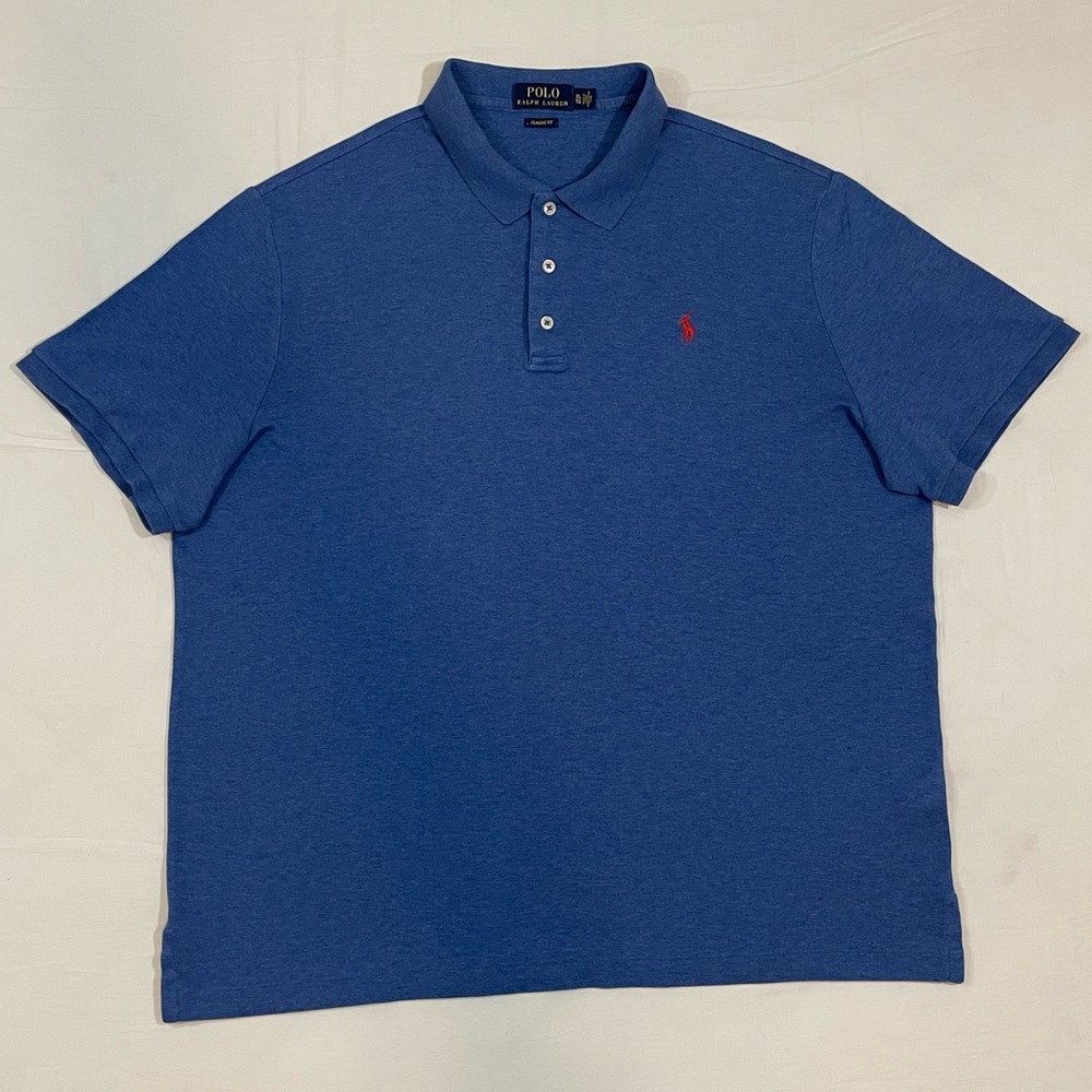 Men’s Polo by Ralph Lauren Blue Size XL